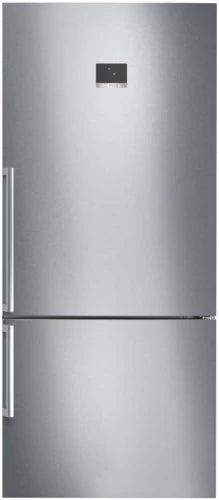 Bosch 619 L Refrigerator Frost Free Double Door Bottom Mount A++ (Silver)