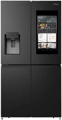 Hisense 546 L Frost Free Mutlidoor Refrigerator A+ (Black Finish)