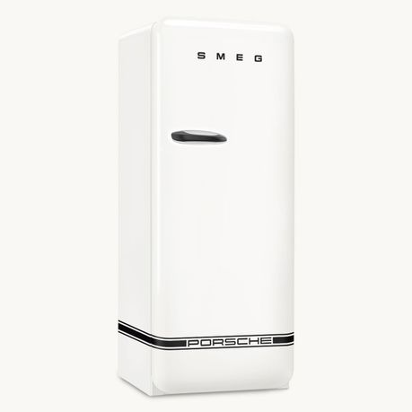Smeg x Porsche Refrigerator 84cm - Carrara White