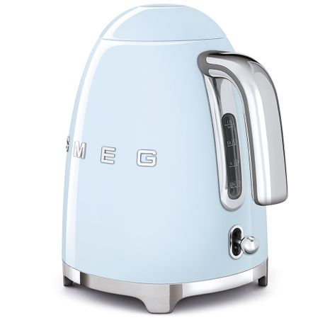 Smeg Retro 1.7 L Kettle + Retro 2 Slice Toaster - Blue