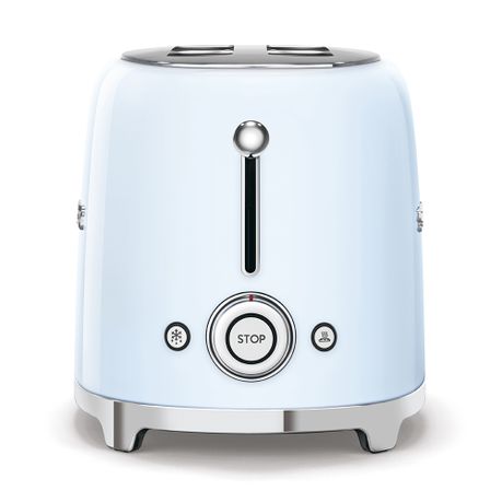 Smeg Retro 1.7 L Kettle + Retro 2 Slice Toaster - Blue