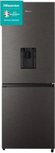 Hisense 222 L Automatic Double Door Bottom Mount Refrigerator (Titanium)