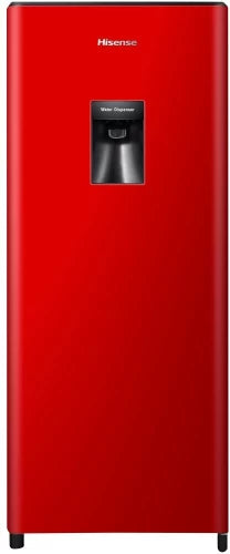 Hisense 177 L Manual Single Door Refrigerator A+ (Red Finish)